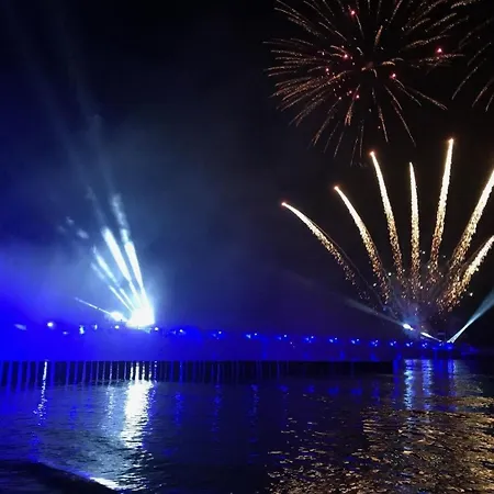 Am Kurhaus 317, App Meerblick, Sonderparkausweis 公寓